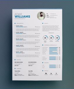 Download This template is a perfect tool to build a modern resume. Due to the simple layout, your CV will be noticeable. You can change colours even  for free, by clicking download button
